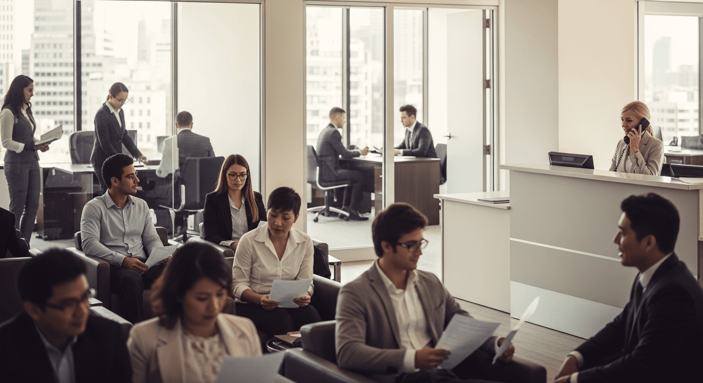 Abogados para arreglar papeles de inmigración en Estados Unidos consultando con cliente
