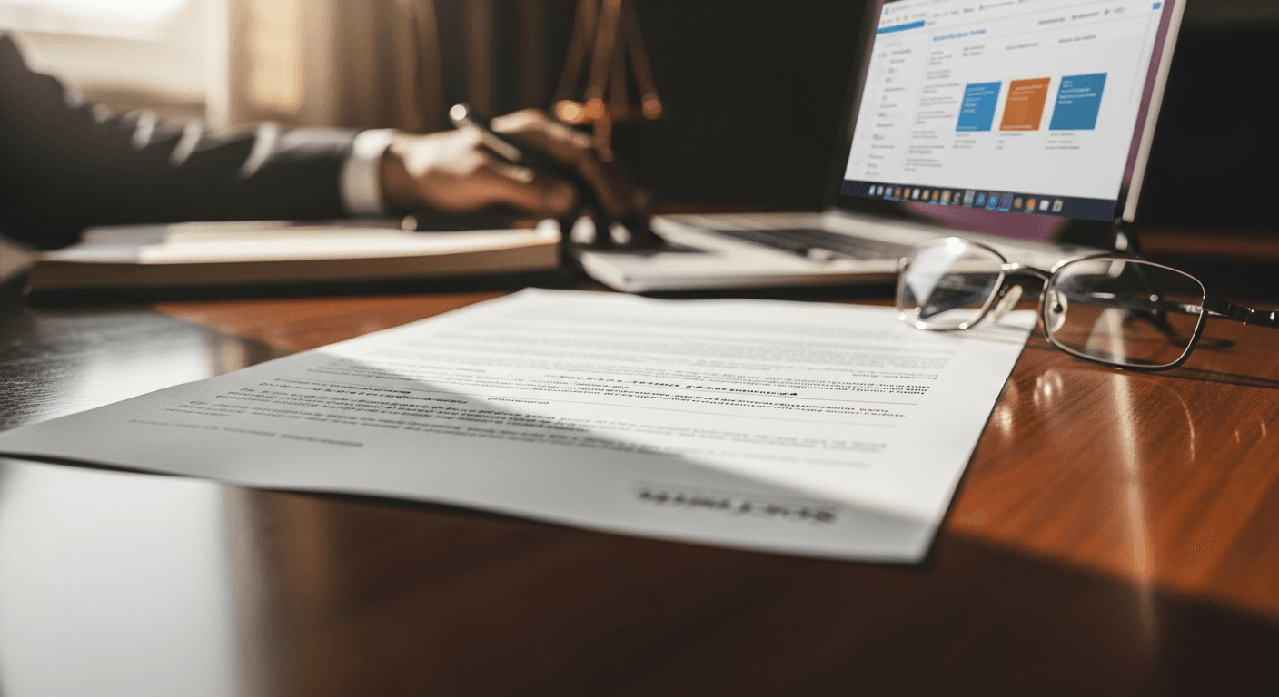 Social Security benefits calculation showing attorney fees and payment structure