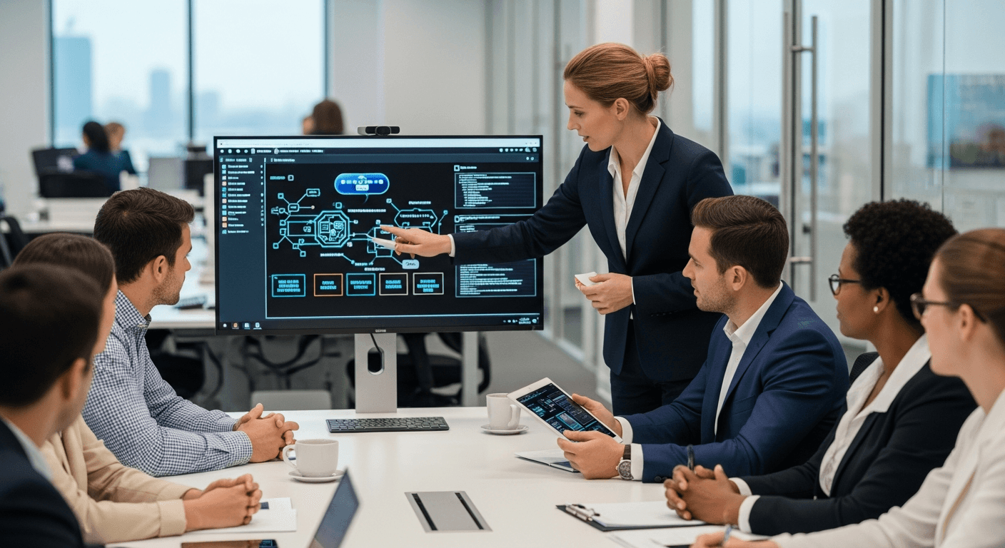 AI patent attorney reviewing technical documentation and patent applications