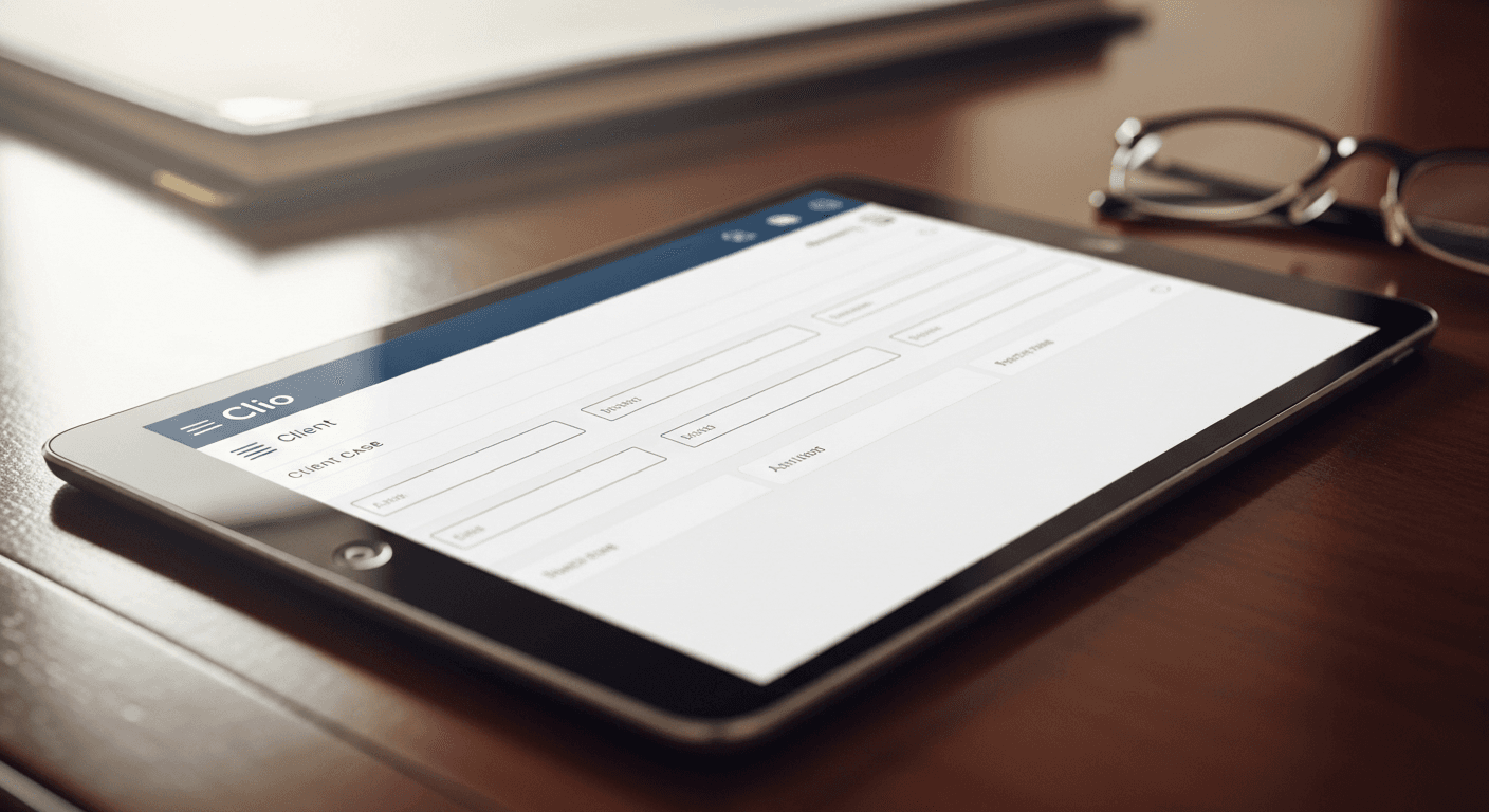 Legal document templates in Clio's document management system