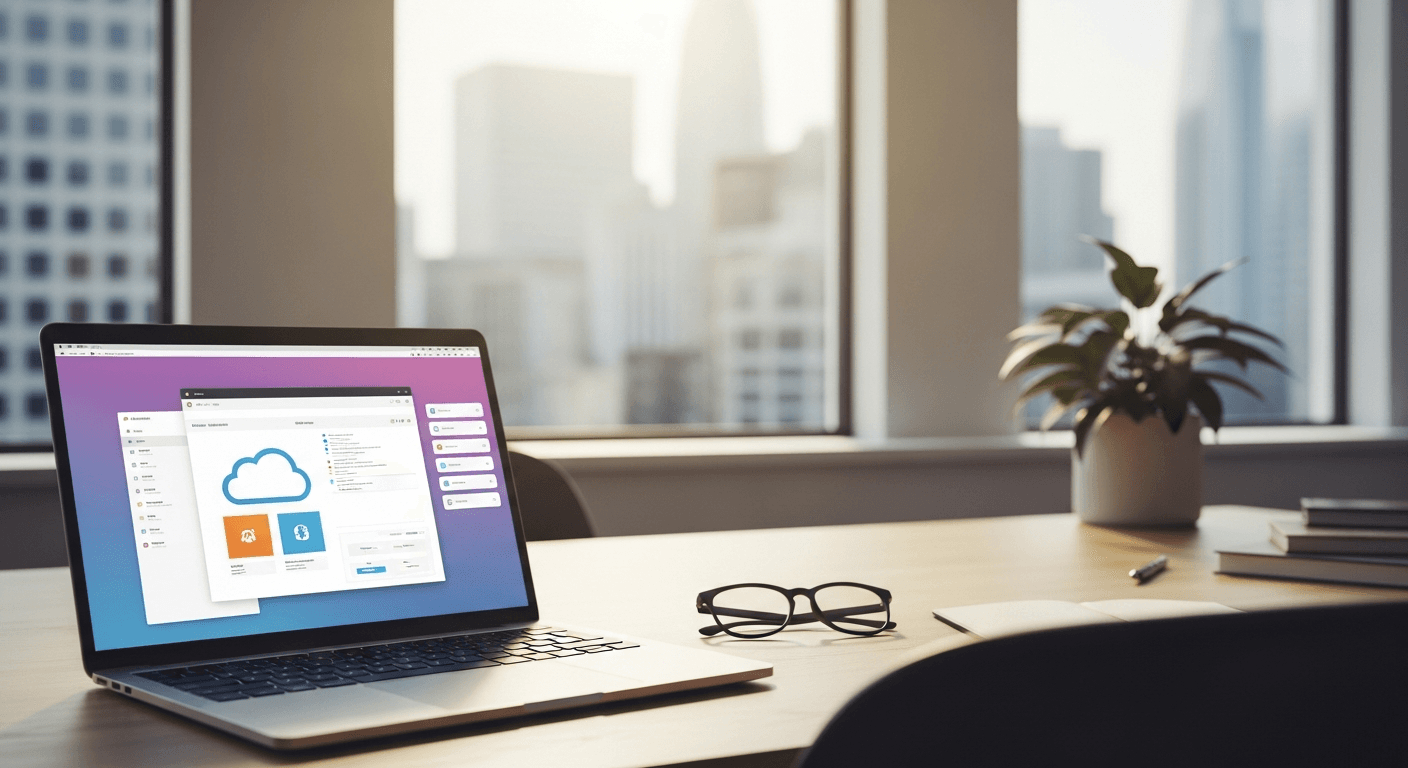 Cloud-based case management software legal dashboard showing case files and client information