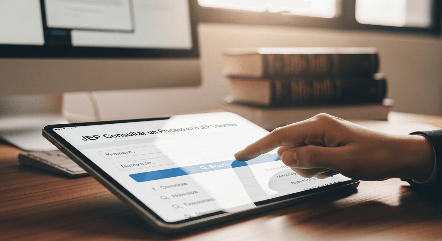 Documentos y datos requeridos para consultar un proceso en la JEP de manera efectiva