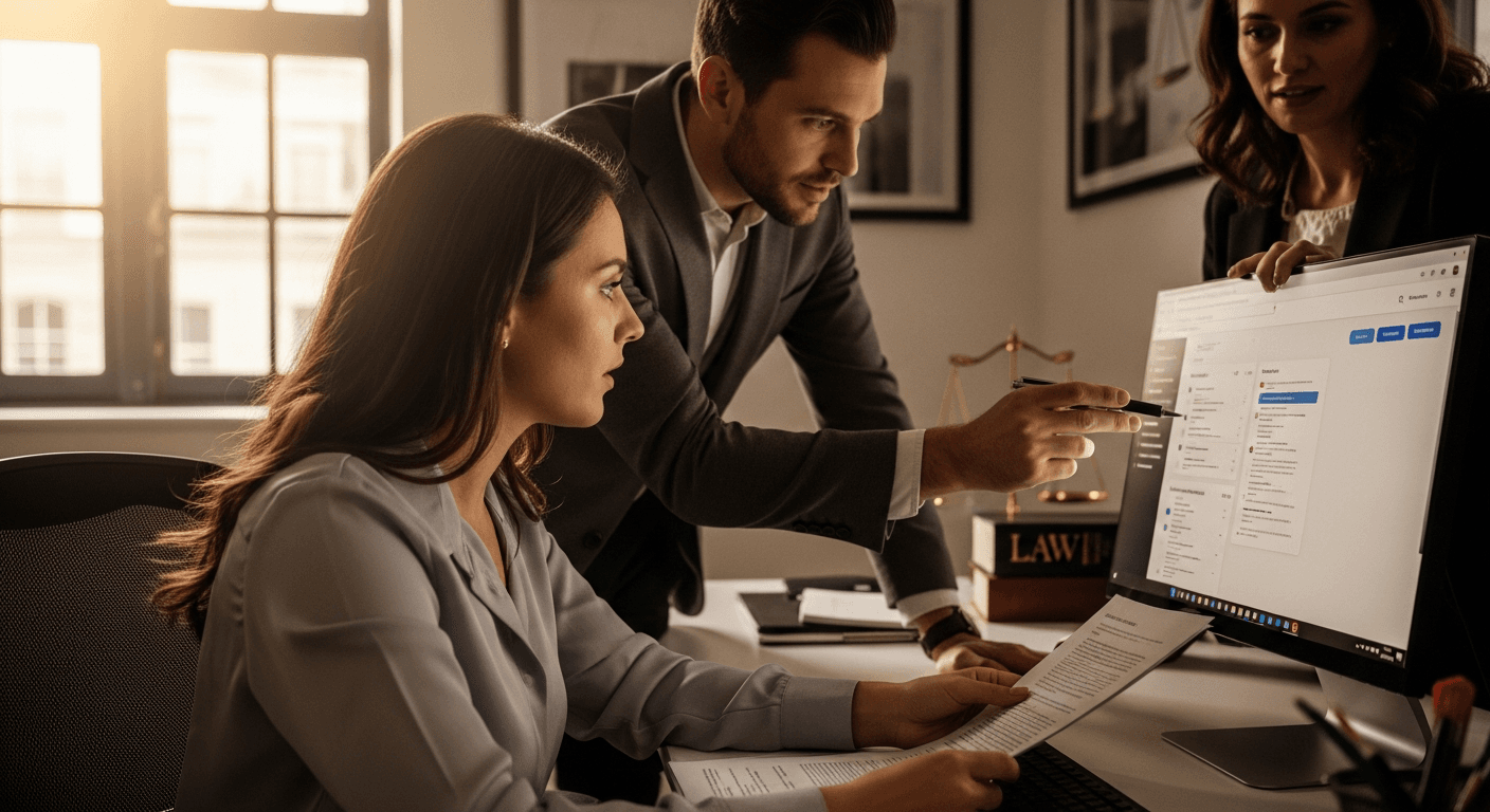 Detalle de actuaciones procesales con fechas y descripciones