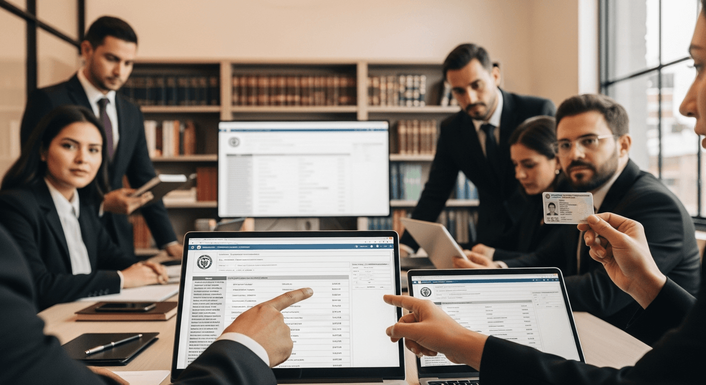 Consulta de embargos por cédula en Colombia en el sistema de la Rama Judicial