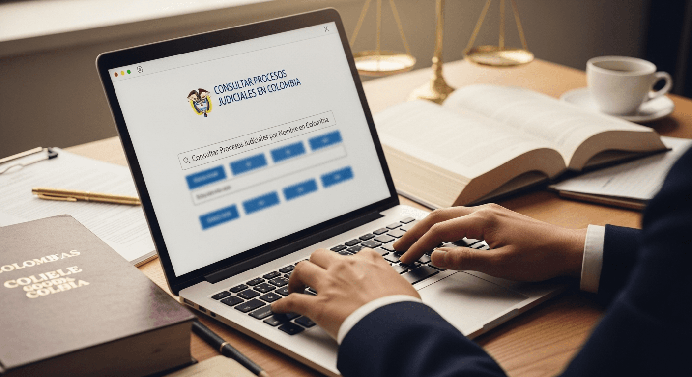 Formulario de consulta de procesos judiciales en línea