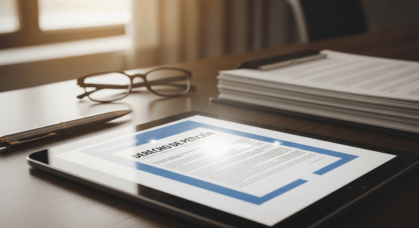 Diferentes tipos de formatos de derecho de petición según el caso