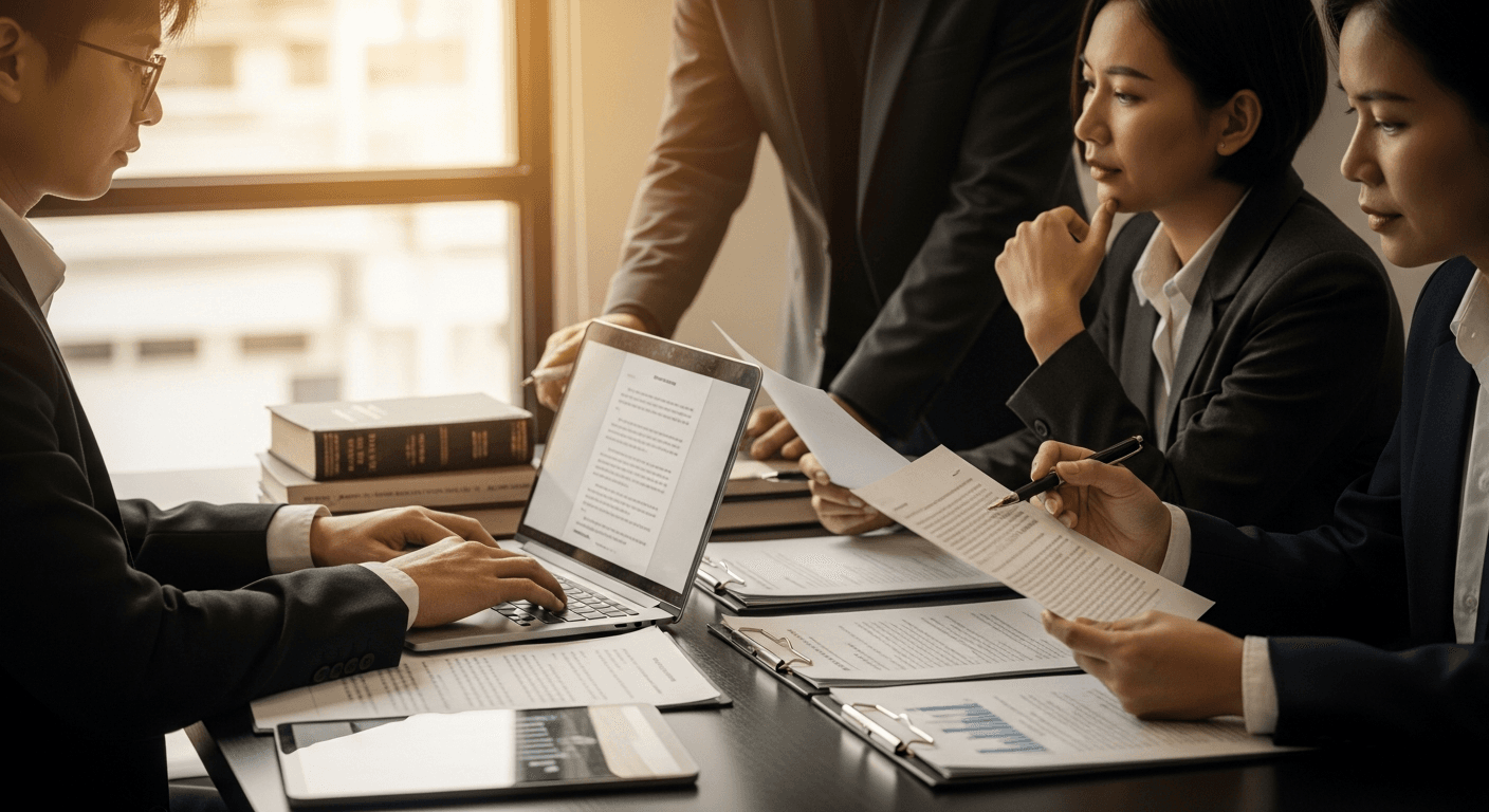 Trabajador revisando respuesta a derecho de petición laboral en Colombia
