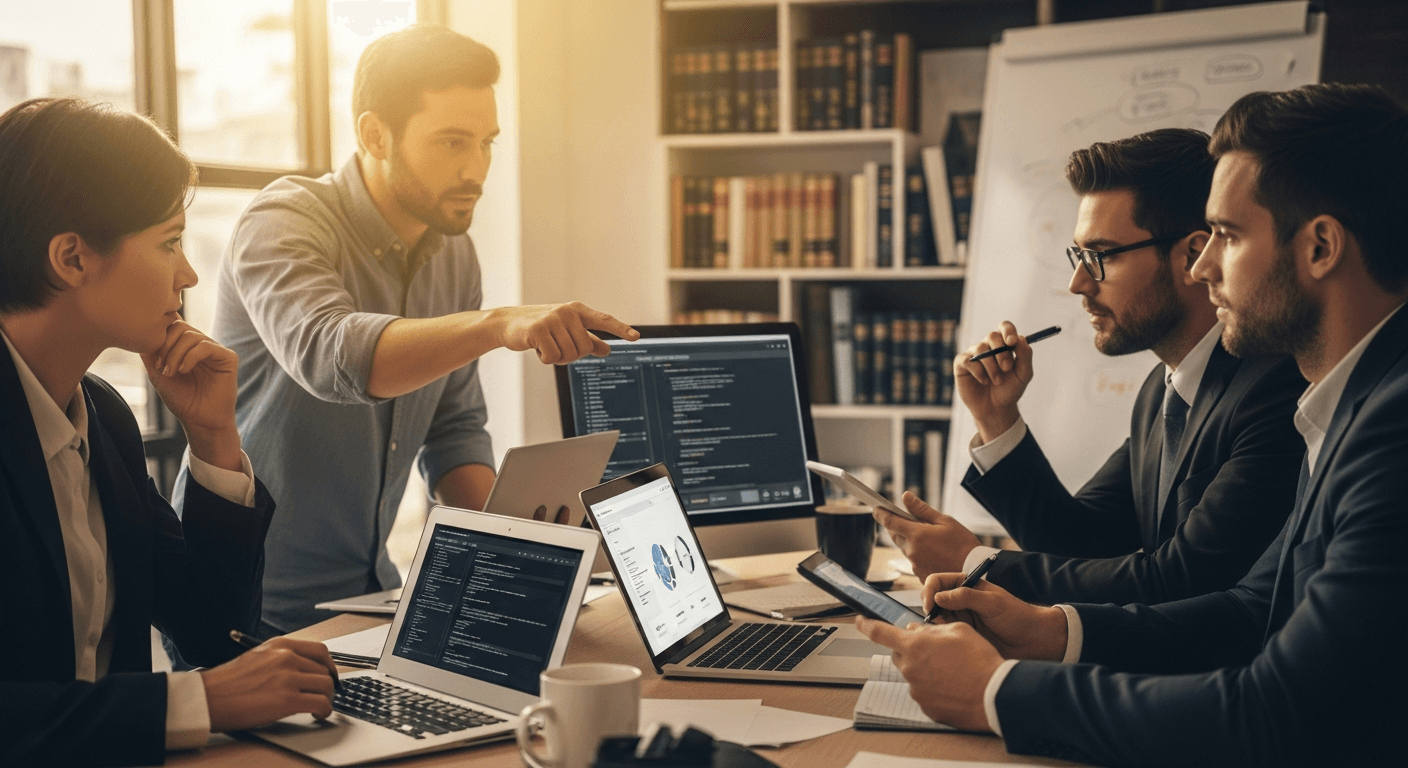 Dashboard de sistema judicial colombiano mostrando estadísticas de implementación de inteligencia artificial aplicada al derecho