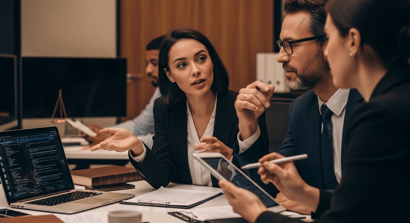 Inteligencia artificial en derecho revolucionando los procesos legales en Colombia