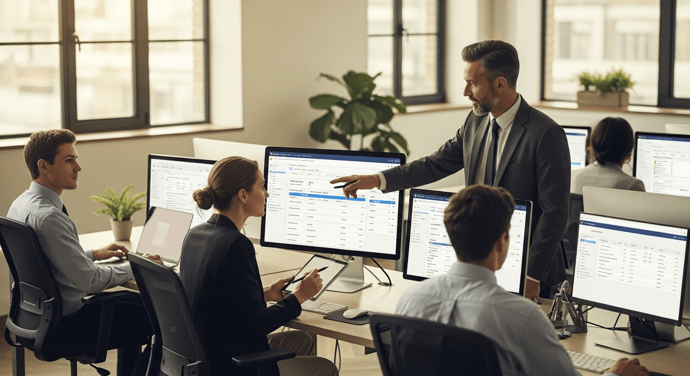 Law office management software dashboard showing case files, calendar, and billing features