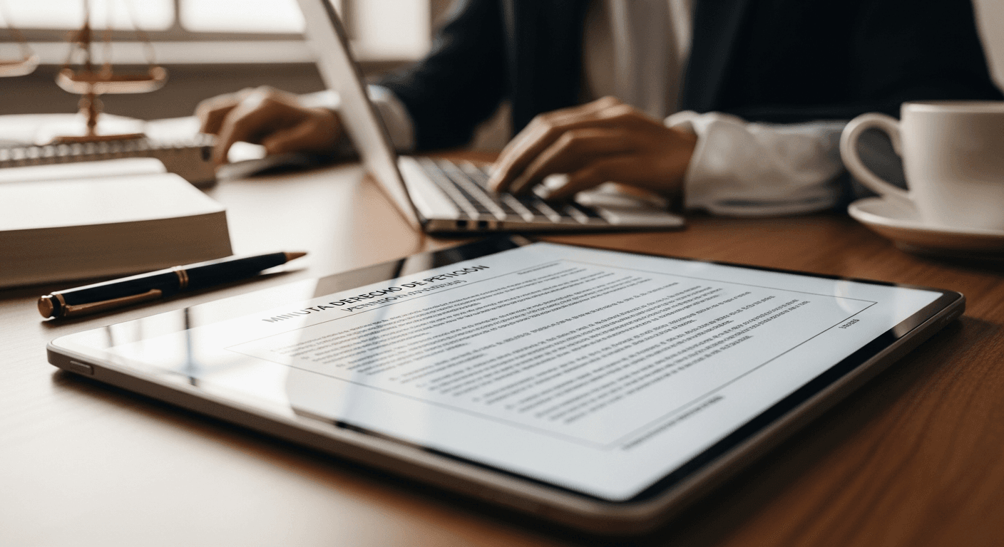 Estructura legal de minuta derecho de petición Colombia