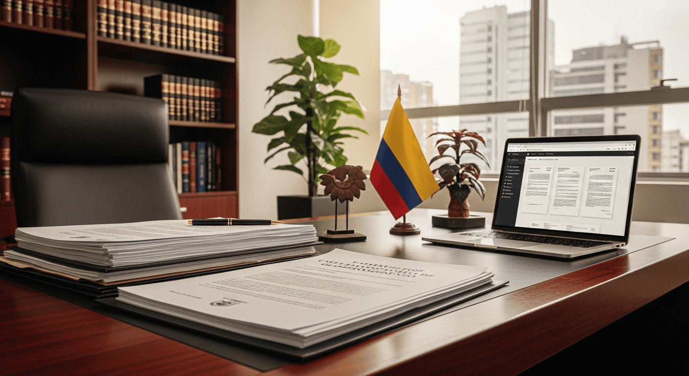 Modelo de carta de finalización de contrato de arrendamiento en Colombia con formato legal