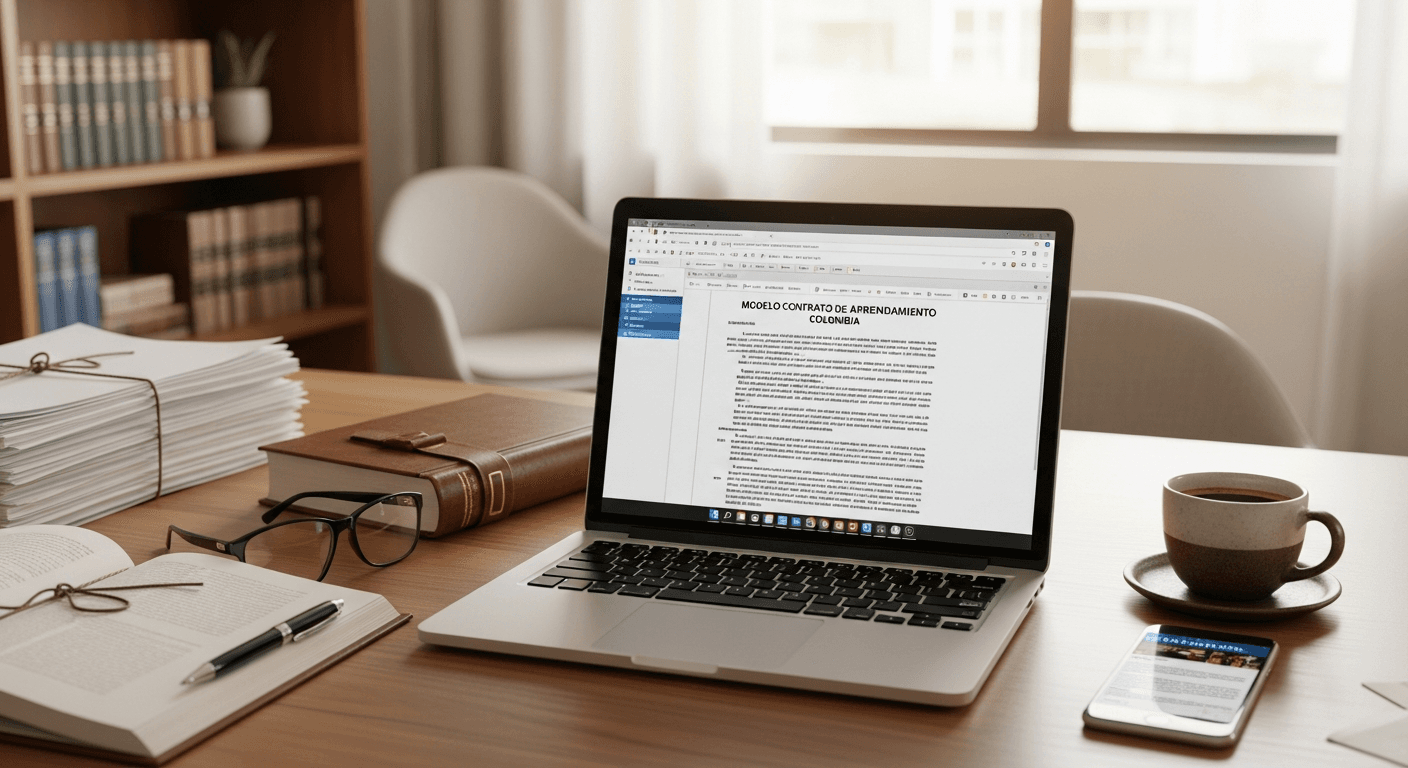 Modelo contrato de arrendamiento Colombia formato Word descargable