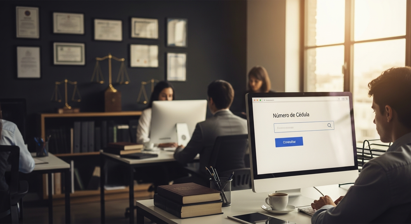 Consulta de procesos judiciales por cédula en el portal oficial de la Rama Judicial